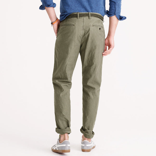 Textured Cotton Chino in Urban Slim Fit