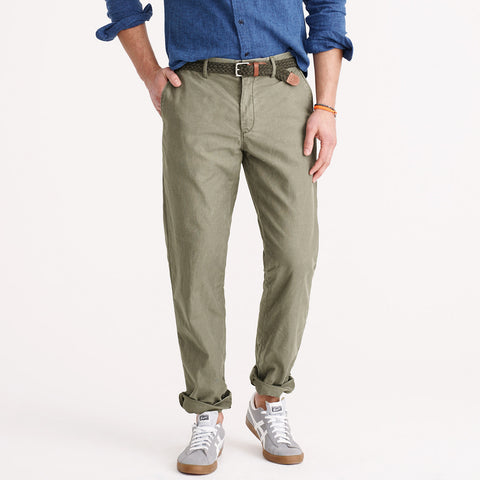 Textured Cotton Chino in Urban Slim Fit