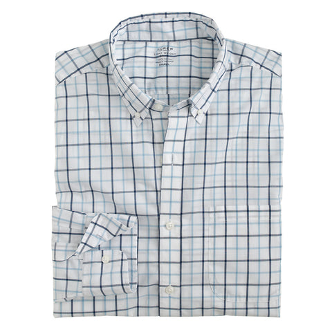 Lightweight Special Wash Shirt in Dusk Grey Check