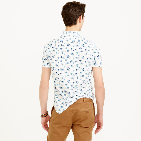 Secret Wash Short-Sleeve Shirt in Seaport Floral